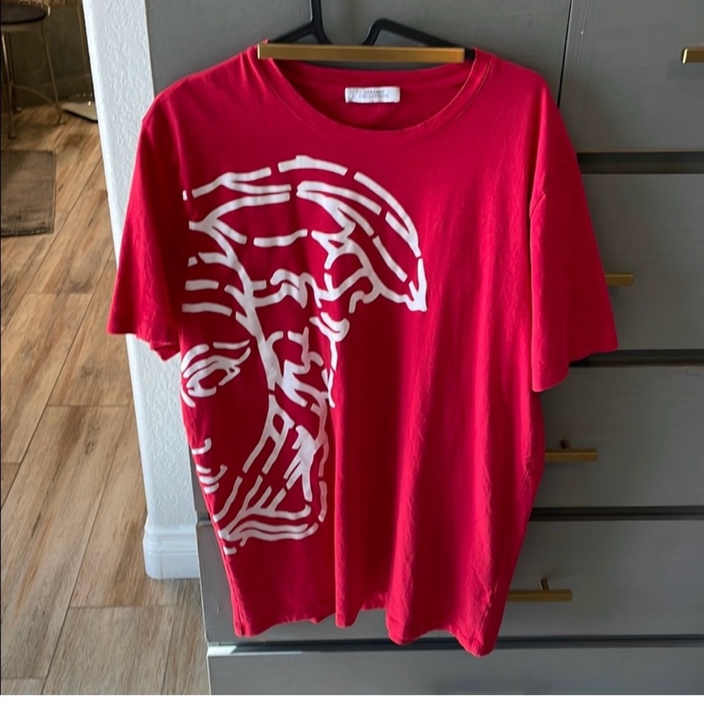 Versace Multicolor Pattern Shirt - image 1